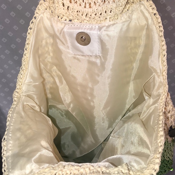 GaBaangs Macrame Sequin Hoop Bag Purse - Picture 6 of 7